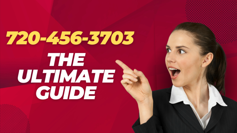 720-456-3703: Unraveling the Mysteries of a Phone Number